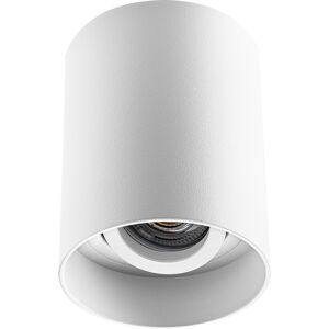 BES LED Opbouwspot GU10 - Pragmi Luxina Pro - Opbouw Rond - Mat Wit - Aluminium - Verdiept - Kantelbaar - Ø90mm BES LED Opbouwspot GU10 - Pragmi Luxina Pro - Opbouw Rond - Mat Wit - Aluminium - Verdiept - Kantelbaar - Ø90mm