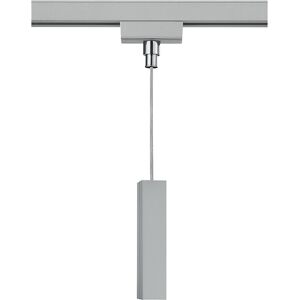 BES LED Spanningsrail Connector Hanglamp - Hangadapter - Trion Dual - 2 Fase - Mat Titaan BES LED Spanningsrail Connector Hanglamp - Hangadapter - Trion Dual - 2 Fase - Mat Titaan