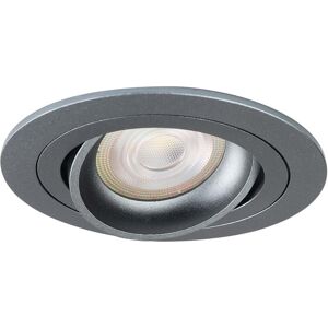 BES LED Spot Armatuur GU10 - Pragmi Alpin Pro - GU10 Inbouwspot - Rond - Gunmetal - Aluminium - Kantelbaar - Ø92mm BES LED Spot Armatuur GU10 - Pragmi Alpin Pro - GU10 Inbouwspot - Rond - Gunmetal - Aluminium - Kantelbaar - Ø92mm