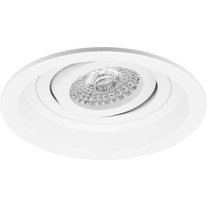 BES LED Spot Armatuur GU10 - Pragmi Domy Pro - GU10 Inbouwspot - Rond - Wit - Aluminium - Verdiept - Kantelbaar - Ø105mm BES LED Spot Armatuur GU10 - Pragmi Domy Pro - GU10 Inbouwspot - Rond - Wit - Aluminium - Verdiept - Kantelbaar - Ø105mm