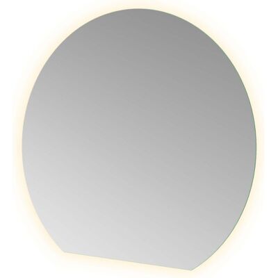Hotbath &More Mirrors Spiegel Sunset Incl Direct & Indirect Led - Spiegelverwarming - Color Changing - Dimbaar - Dottless - met Afstandsbediening LED Badkamerspiegel - Rond - 120 cm Hotbath &More Mirrors Spiegel Sunset Incl Direct & Indirect Led - Spiegelverwarming - Color Changing - Dimbaar - Dottless - met Afstandsbediening LED Badkamerspiegel - Rond - 120 cm