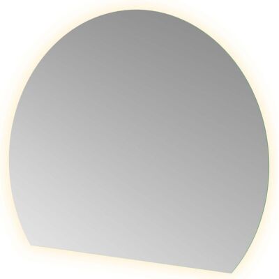 Hotbath &More Mirrors Spiegel Sunset Incl Direct & Indirect Led - Spiegelverwarming - Color Changing - Dimbaar - Dottless - met Afstandsbediening LED Badkamerspiegel - Rond - 160 cm Hotbath &More Mirrors Spiegel Sunset Incl Direct & Indirect Led - Spiegelverwarming - Color Changing - Dimbaar - Dottless - met Afstandsbediening LED Badkamerspiegel - Rond - 160 cm