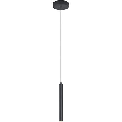 LED Hanglamp - Musterring Calina - 1 Lichtpunt van 3 Watt - Dimbaar - Aanpasbare Lichtkleur - Hoogte Aanpasbaar - Geheugenfunctie - Nachtlamp - Mat Zwart - Metaal LED Hanglamp - Musterring Calina - 1 Lichtpunt van 3 Watt - Dimbaar - Aanpasbare Lichtkleur - Hoogte Aanpasbaar - Geheugenfunctie - Nachtlamp - Mat Zwart - Metaal