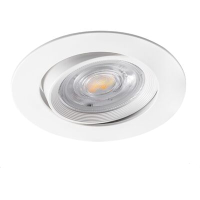 BES LED LED Inbouwspot - Brinton - 7W 630lm 38D - Dimbaar - 840 Natuurlijk Wit 4000K - Rond - Wit BES LED LED Inbouwspot - Brinton - 7W 630lm 38D - Dimbaar - 840 Natuurlijk Wit 4000K - Rond - Wit