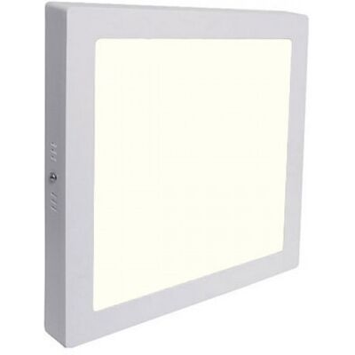 BES LED LED Downlight - Opbouw Vierkant 12W - Natuurlijk Wit 4200K - Mat Wit Aluminium - 170mm BES LED LED Downlight - Opbouw Vierkant 12W - Natuurlijk Wit 4200K - Mat Wit Aluminium - 170mm