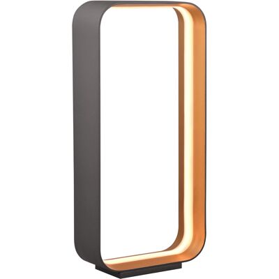 LED Tafellamp - Cinque Cizione - 1 Lichtpunt van 20 Watt - Dimbaar - Aanpasbare Lichtkleur - Snoerschakelaar - Mat Zwart - Metaal LED Tafellamp - Cinque Cizione - 1 Lichtpunt van 20 Watt - Dimbaar - Aanpasbare Lichtkleur - Snoerschakelaar - Mat Zwart - Metaal