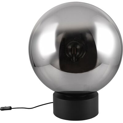 LED Tafellamp - Trio Select Cinque Cipallone - 1 Lichtpunt tot 40 Watt - E27-Fitting - Ø50cm - Snoerschakelaar - Mat Zwart - Metaal LED Tafellamp - Trio Select Cinque Cipallone - 1 Lichtpunt tot 40 Watt - E27-Fitting - Ø50cm - Snoerschakelaar - Mat Zwart - Metaal