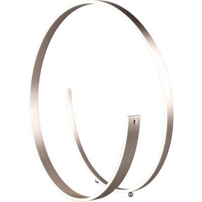 LED Vloerlamp - Cinque Cinardi - 1 Lichtpunt van 42 Watt - Dimbaar - Aanpasbare Lichtkleur - Voetschakelaar - Mat Nikkel - Metaal LED Vloerlamp - Cinque Cinardi - 1 Lichtpunt van 42 Watt - Dimbaar - Aanpasbare Lichtkleur - Voetschakelaar - Mat Nikkel - Metaal
