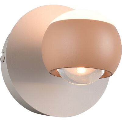 LED Wandlamp - Musterring Cannon - 1 Lichtpunt van 5 Watt - Dimbaar - Aanpasbare Lichtkleur - Geheugenfunctie - Up-and-down Verlichting - Nachtlamp - Oranje - Metaal LED Wandlamp - Musterring Cannon - 1 Lichtpunt van 5 Watt - Dimbaar - Aanpasbare Lichtkleur - Geheugenfunctie - Up-and-down Verlichting - Nachtlamp - Oranje - Metaal