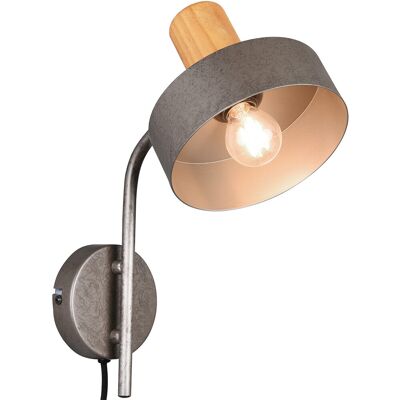 BES LED LED Wandlamp - Wandverlichting - Trion Giyon - E14 Fitting - Rond - Mat Nikkel - Aluminium BES LED LED Wandlamp - Wandverlichting - Trion Giyon - E14 Fitting - Rond - Mat Nikkel - Aluminium