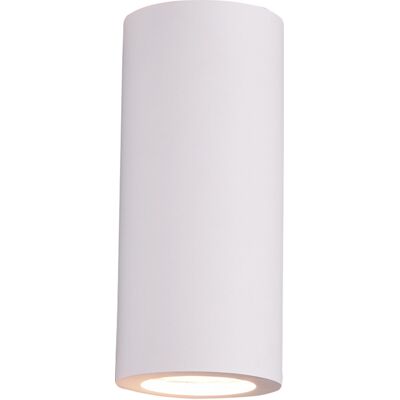 BES LED LED Wandlamp - Wandverlichting - Trion Zaza - GU10 Fitting - Rond - Mat Wit - Gips BES LED LED Wandlamp - Wandverlichting - Trion Zaza - GU10 Fitting - Rond - Mat Wit - Gips