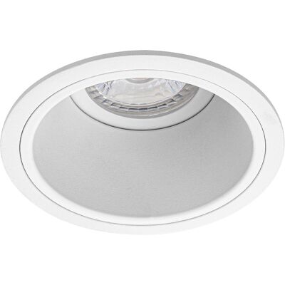BES LED Spot Armatuur GU10 - Pragmi Minko Pro - GU10 Inbouwspot - Rond - Wit - Aluminium - Verdiept - Ø90mm BES LED Spot Armatuur GU10 - Pragmi Minko Pro - GU10 Inbouwspot - Rond - Wit - Aluminium - Verdiept - Ø90mm