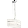 BES LED LED Hanglamp - Hangverlichting - Trion Niki - E27 Fitting - 1-lichts - Rechthoek - Mat Zilver - Aluminium