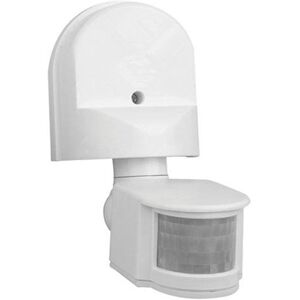 BES LED Bewegingssensor - Opbouw Rond - Mat Wit Kunststof - 180° 8m Verstelbaar BES LED Bewegingssensor - Opbouw Rond - Mat Wit Kunststof - 180° 8m Verstelbaar