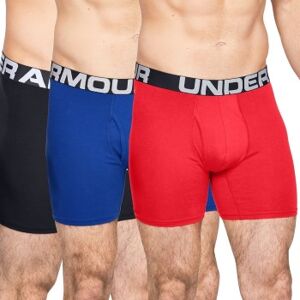 Under Armour 3 stuks Charged Cotton 6in Boxer
