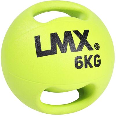 Lifemaxx LMX1250 Double Handle Medicine Ball Lifemaxx LMX1250 Double Handle Medicine Ball