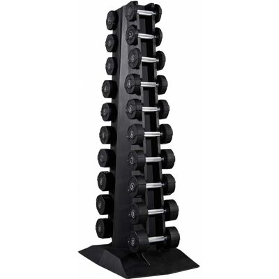 Lifemaxx LMX94 PU Dumbbell Toren - wordt geleverd zonder dumbbells Lifemaxx LMX94 PU Dumbbell Toren - wordt geleverd zonder dumbbells