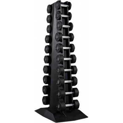 Lifemaxx LMX94.TD Dumbbelltoren incl. PU Dumbbells 1 t/m 10 kg Lifemaxx LMX94.TD Dumbbelltoren incl. PU Dumbbells 1 t/m 10 kg