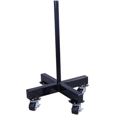 Crossmaxx LMX1032 Bumper Plate opbergrek verrijdbaar Crossmaxx LMX1032 Bumper Plate opbergrek verrijdbaar