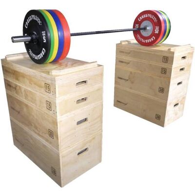 Crossmaxx LMX1299 Houten Jerk Block Set Crossmaxx LMX1299 Houten Jerk Block Set