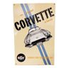 Chevrolet Corvette Vintage Advertentie Emaille Bord - 60 x 40cm