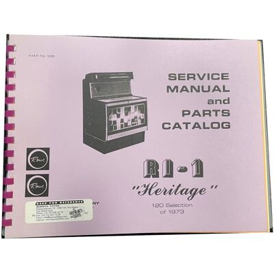 Rowe Ami R-1 Heritage - Service Manual And Parts Catalog Rowe Ami R-1 Heritage - Service Manual And Parts Catalog