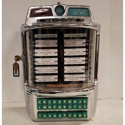 Wurlitzer 5250 Wallbox - 1957 Wurlitzer 5250 Wallbox - 1957
