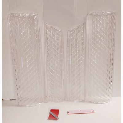 Wurlitzer 1100 Complete Plastics Set Onder - (7 stuks) Wurlitzer 1100 Complete Plastics Set Onder - (7 stuks)