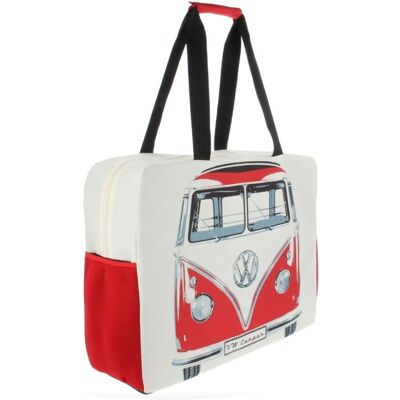 Volkswagen T1 Bus Strand Tas - Rood Volkswagen T1 Bus Strand Tas - Rood