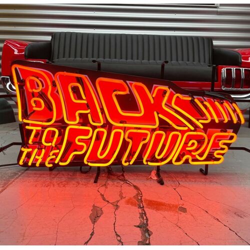 Fiftiesstore Back To The Future Neon Verlichting 80 x 39 cm