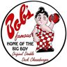 Bob&apos;s Famous Home Of The Big Boy Original Double Deck Cheeseburger Emaille Bord - 30 cm ø