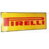Pirelli Logo Emaille Bord - 35 x 90 cm