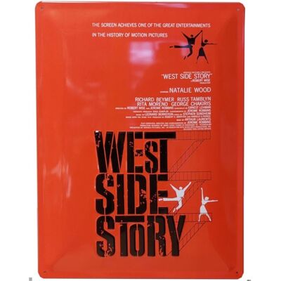 Nostalgic Art West Side Story Metalen Bord - 30 x 40 cm Nostalgic Art West Side Story Metalen Bord - 30 x 40 cm