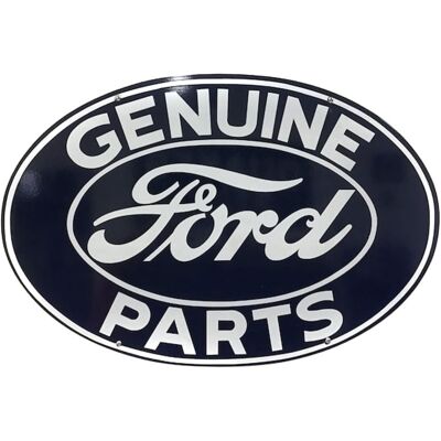 Genuine Ford Parts Emaille Bord - 42 x 28 cm Genuine Ford Parts Emaille Bord - 42 x 28 cm
