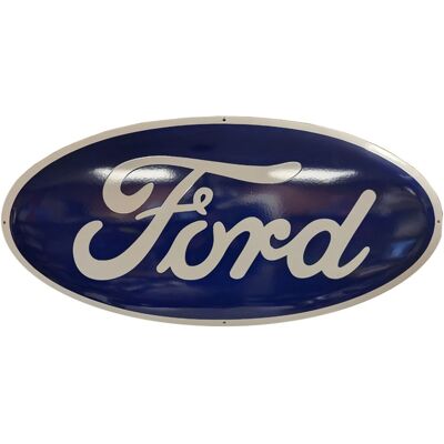 Ford Logo Emaille Bord - 100 x 50 cm Ford Logo Emaille Bord - 100 x 50 cm