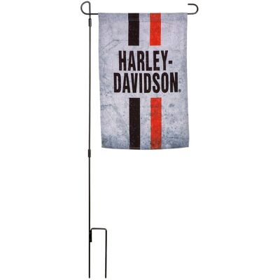 Harley-Davidson Stripes Tuin Vlag 25% korting Harley-Davidson Stripes Tuin Vlag 25% korting