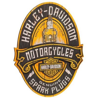 Harley-Davidson Spark Plug Pub Bord LAATSTE STUKS 15% korting Harley-Davidson Spark Plug Pub Bord LAATSTE STUKS 15% korting