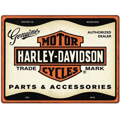 Harley-Davidson Metalen Bord 30 x 40 cm Harley Davidson - Parts & Accessoires Harley-Davidson Metalen Bord 30 x 40 cm Harley Davidson - Parts & Accessoires