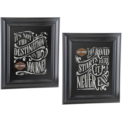 Harley-Davidson® Destination Spiegel Set - Zwart - Set Van 2 LAATSTE STUKS 11% korting Harley-Davidson® Destination Spiegel Set - Zwart - Set Van 2 LAATSTE STUKS 11% korting