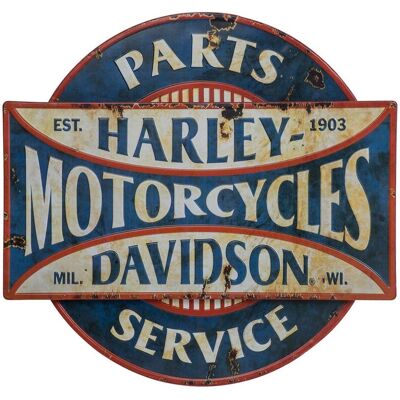 Harley-Davidson Parts & Service Metalen Bord 24% korting Harley-Davidson Parts & Service Metalen Bord 24% korting