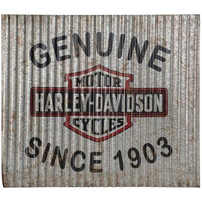 Harley-Davidson Genuine Since 1903 Gegolfd Metalen Bord 81 x 71 cm Harley-Davidson Genuine Since 1903 Gegolfd Metalen Bord 81 x 71 cm