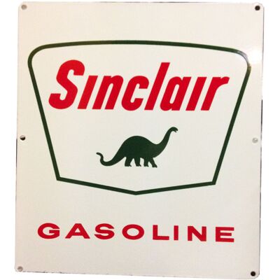 Sinclair - Dino - Emaille - 34.5 x 30.5 cm - Wandbord Sinclair - Dino - Emaille - 34.5 x 30.5 cm - Wandbord