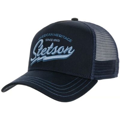 Stetson American Heritage Trucker Pet Classic Donker Blauw Stetson American Heritage Trucker Pet Classic Donker Blauw