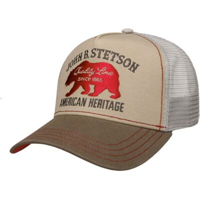 Stetson Bear Trucker Pet Beige Stetson Bear Trucker Pet Beige