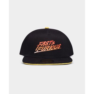 Fiftiesstore The Fast and the Furious: Gradiënt Logo Snapback Pet Fiftiesstore The Fast and the Furious: Gradiënt Logo Snapback Pet