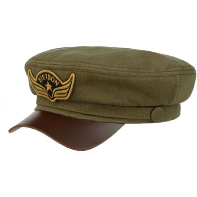 Stetson Peabody Fishermans Cap Olive-57 Stetson Peabody Fishermans Cap Olive-57