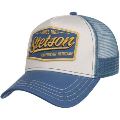 Stetson Vintage Trucker Pet Blauw Stetson Vintage Trucker Pet Blauw
