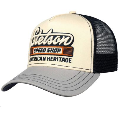 Stetson Speed Shop Trucker Cap Grey Stetson Speed Shop Trucker Cap Grey