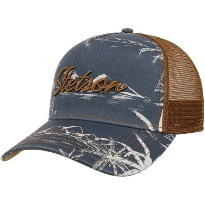 Stetson Minimaal Aloha Print Trucker Pet Stetson Minimaal Aloha Print Trucker Pet
