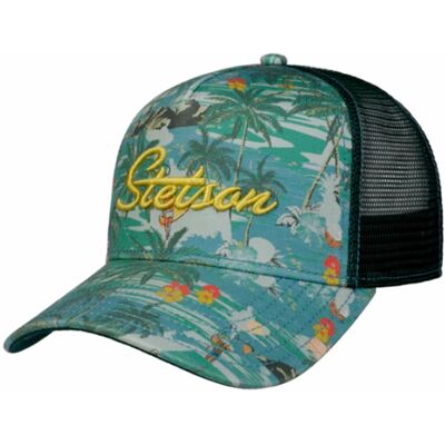 Stetson Trucker Pet Aloha Print Stetson Trucker Pet Aloha Print